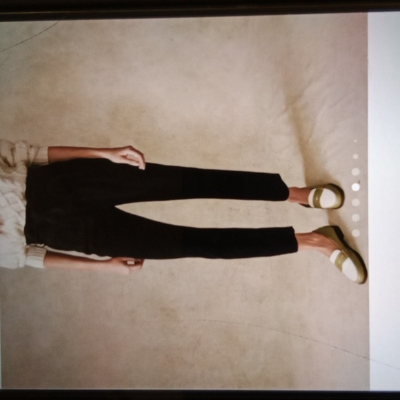 Sézane Austin Trousers Black Womens Office Work Career Pants Size 10/42 - Picture 2 of 12